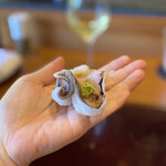 瞬 - 鳥貝(京都府舞鶴産)叩き〆