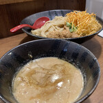 江戸前煮干中華そば きみはん - 鶏白湯味噌つけ麺900円(税込)