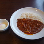 CoCo壱番屋 - レッドキーマカレー　半熟タマゴ　850円