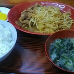 食事処 三平 - ジンギスカン定食