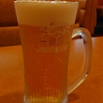 サイゼリヤ - スーパードライ(生ビール)400円