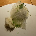 Ristorante fanfare - デザート：ルバーブとモヒート（2021.5）