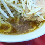 ラーメン二郎 - スープ
