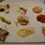 タニーチャ - ９種の前菜の盛り合わせ(2012.10)