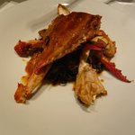 タニーチャ - イカ墨のタリオニーリを渡り蟹のソースで(2012.10)