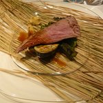 タニーチャ - 「藁の薫り」を付けて焼いたフィレ肉(2012.10)