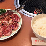 やきにくハウスおおはし - ハラミランチ(肉大盛)
