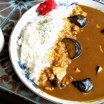 煉瓦亭 - ナスとトマトのカレー【Mar.2021】