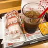 ロッテリア - ドリンク写真:リブサンドポークセット(891円)