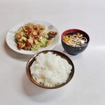 若富士 - 他の日の肉野菜炒め