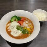 ど・みそ - 2021.06限定、冷やしトマトのチーズみそらーめん/1200円