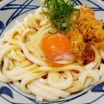 丸亀製麺 - 釜玉うどん(並) 390円