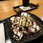 Cafe SEDONA - アイスチョコバナナセット（７５０円）