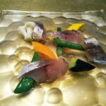 シャテーニュ - 鯵のマリネ