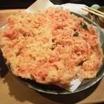 ふじい - ほんとにジャンボな桜えびのかき揚げ！