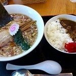 Menshokudou Narutoya - ラーメンカレーセット950円