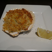 トラットリア トペ - ホタテのパン粉焼き
