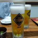 Kushiyaki Sugiura - 生ビール