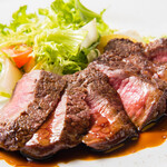 Grilled domestic A4 Japanese black beef rump (120G)