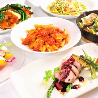 The concept is "Japanese x Italian Cuisine". We are also particular about ingredients.