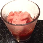 カンテサンス - 高知産フルーツトマトとでんすけスイカのガスパチョ　