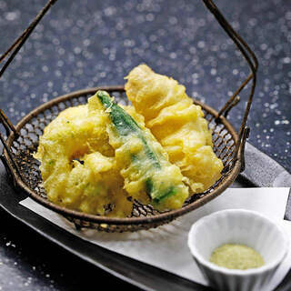 平日3h 週末2h飲み放題付 夏の鱧や鮮魚と天婦羅を楽しむ 鱧と京野菜の天婦羅コース 烏丸個室茶寮 キンノトリ 京都駅前店 京都 居酒屋 食べログ