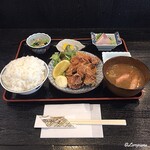 Ajinomise Iwashi - 鶏唐揚げ定食