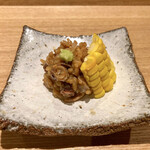 Sushi Yamasaki - ●蛍烏賊と雲丹に酢飯