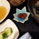 Wagokoro Gyosai Hinata - 金時豆とお漬物♪