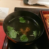 うなぎ時任 - 肝吸いです