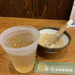 Kojimaya Souhonten - そば茶(冷)＆すりごま
