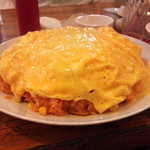 オムライス 特盛り