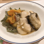 うを徳 - 秋田の白神山地のじゅんさいと宮城気仙沼のほやと京都舞鶴の岩牡蠣