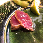 うを徳 - 下関の真名鰹のたたき