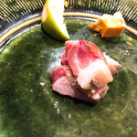 うを徳 - 塩釜本鮪大トロの炙り