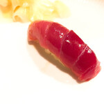 うを徳 - 塩釜本鮪中トロのにぎり