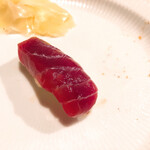 うを徳 - 塩釜本鮪赤身漬けにぎり