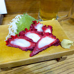 Mangetsu - 酢タコ（￥550）。なんかこう、レトロな感じがたまらない！