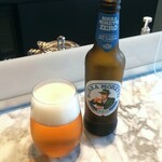 La Brianza - モレッティゼロ。きめ細かな泡立ちと風味が普通のモレッティみたいにおいしいのです☆