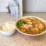 中華そば土屋商店 - プラスご飯小