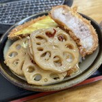とんかつ 栄ちゃん - 〆の3食丼