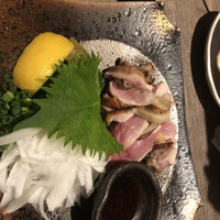 対馬のどぐろとイカ活き造り 博多 魚蔵 都ホテル店 - 
