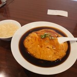 龍苑 - 天津丼（単品）卵スープ付¥600(税込)2021-05-31