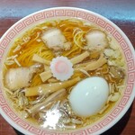 中華そば えもと - 中華そばとゆで玉子