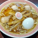 中華そば えもと - 中華そばとゆで玉子