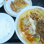 餃子の王将 - 野菜たっぷり担々麺フェアセットＢ