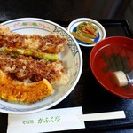 そば処・かふく亭 - 料理写真:これこれ    変わってない     天丼  1350円