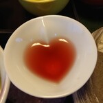 福松荘 - 可愛い食前酒の赤ワイン