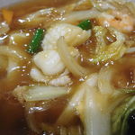 五目うま煮麺（五目うま煮アップ）
