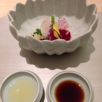 丸の内一丁目 しち十二候 - ハタとマグロのお造里